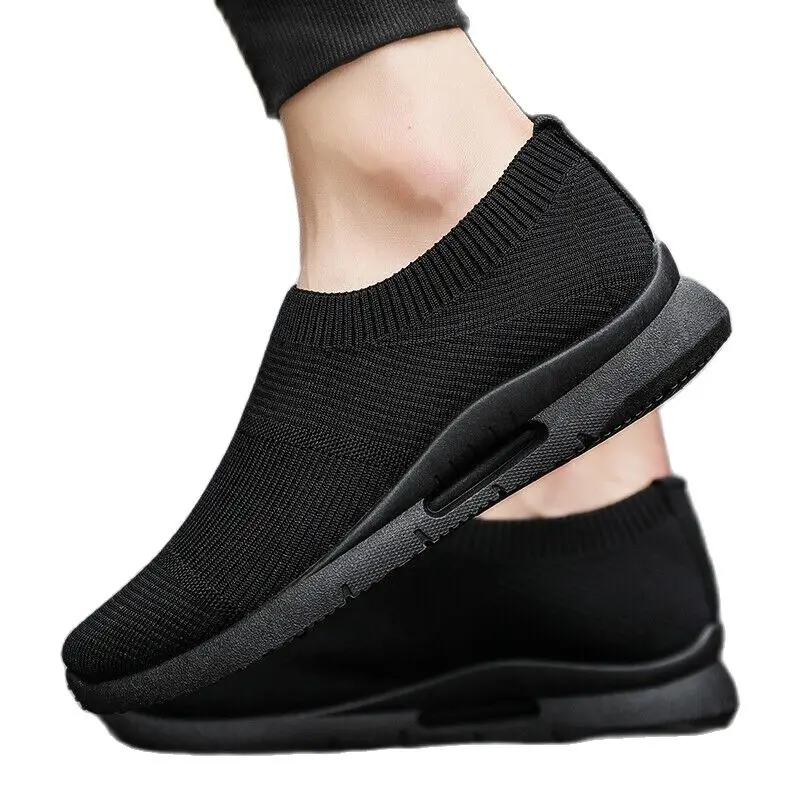 

Summer Mesh Men's Shoes Lightweight Fashionable Casual Walking Shoes Breathable Non-slip Men's Tennis Sneakers Zapatillas Hombre