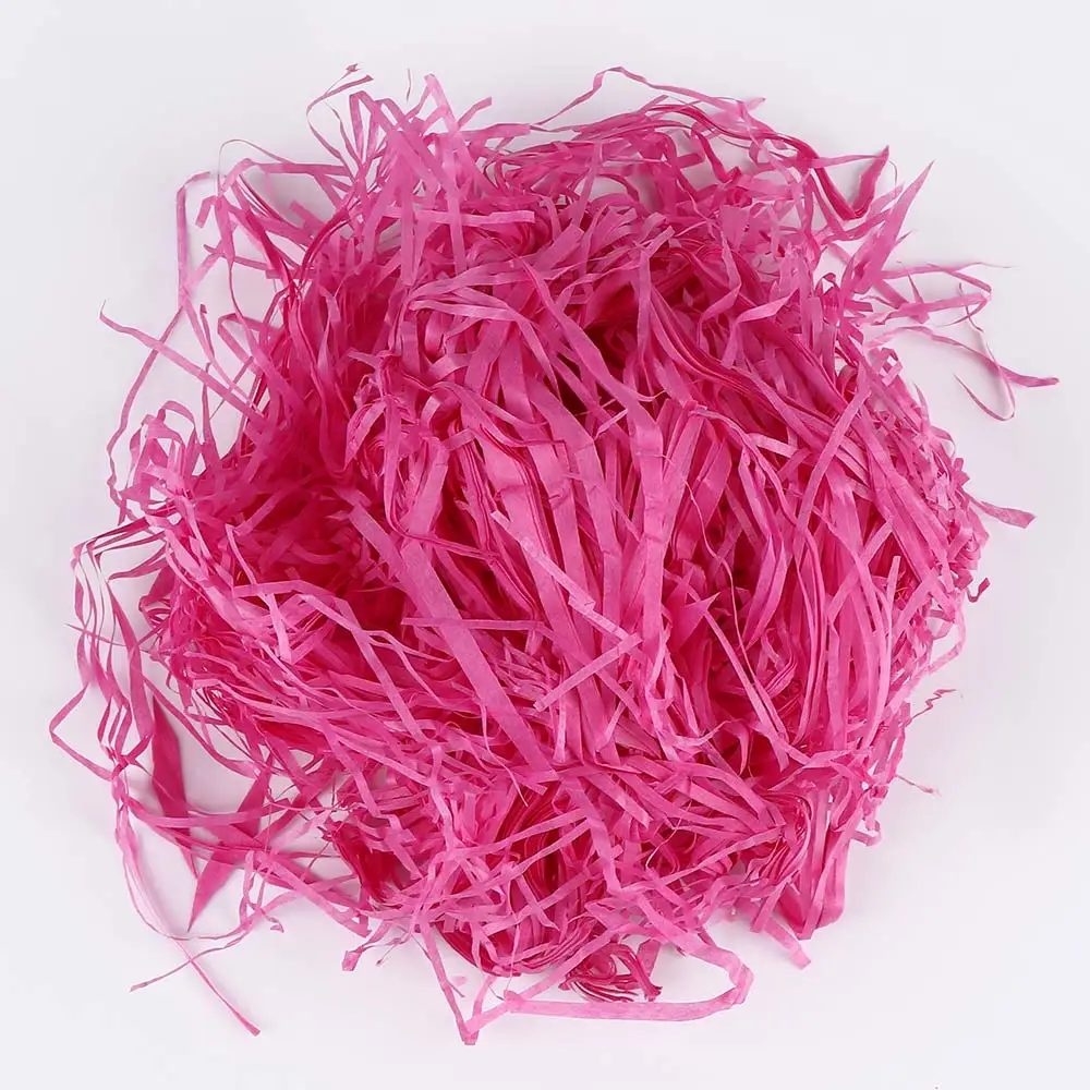 Colorful Shredded Paper Gift Box Filler Wedding Birthday Party Favors Decoration Crinkle Cut Shred For Packaging Bag | Дом и сад