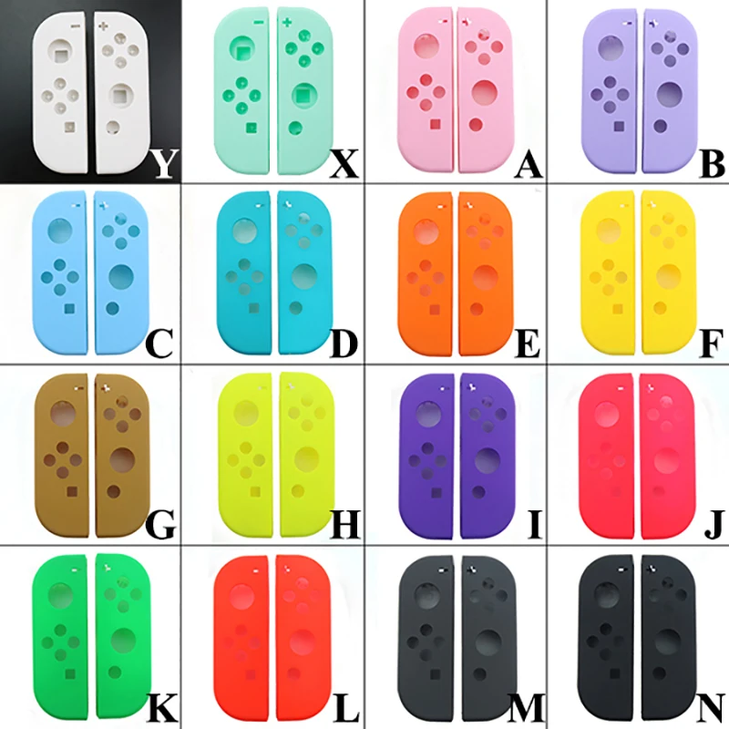 YuXi защитный чехол для Nintendo Switch NS Joy Con сменный корпус NX joycon контроллера зеленый