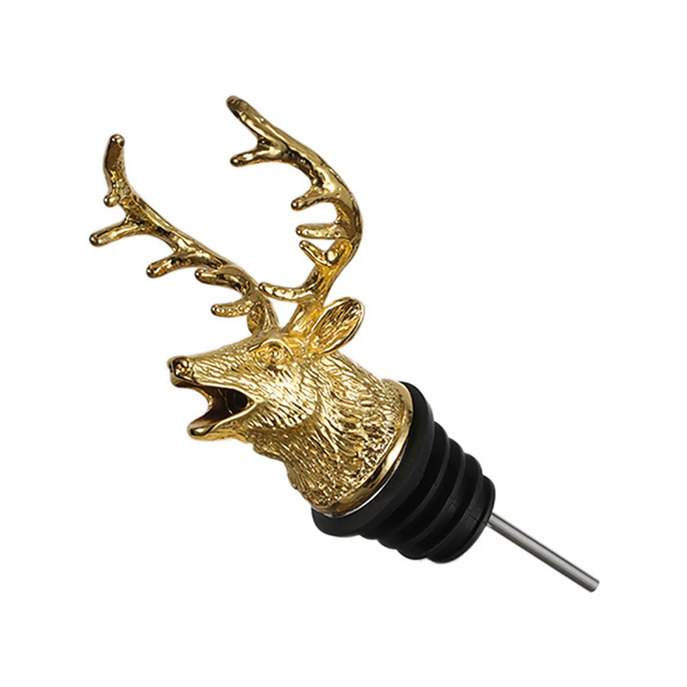 Пробка для винной бутылки из цинкового сплава с оленем насадка вина уникальные