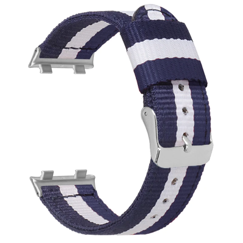 

Braided Nylon Watch Band for OPPO Watch 41mm Classical Fabric Watch Band for OPPO Watch 46mm Bracelet Accessories with Adapter