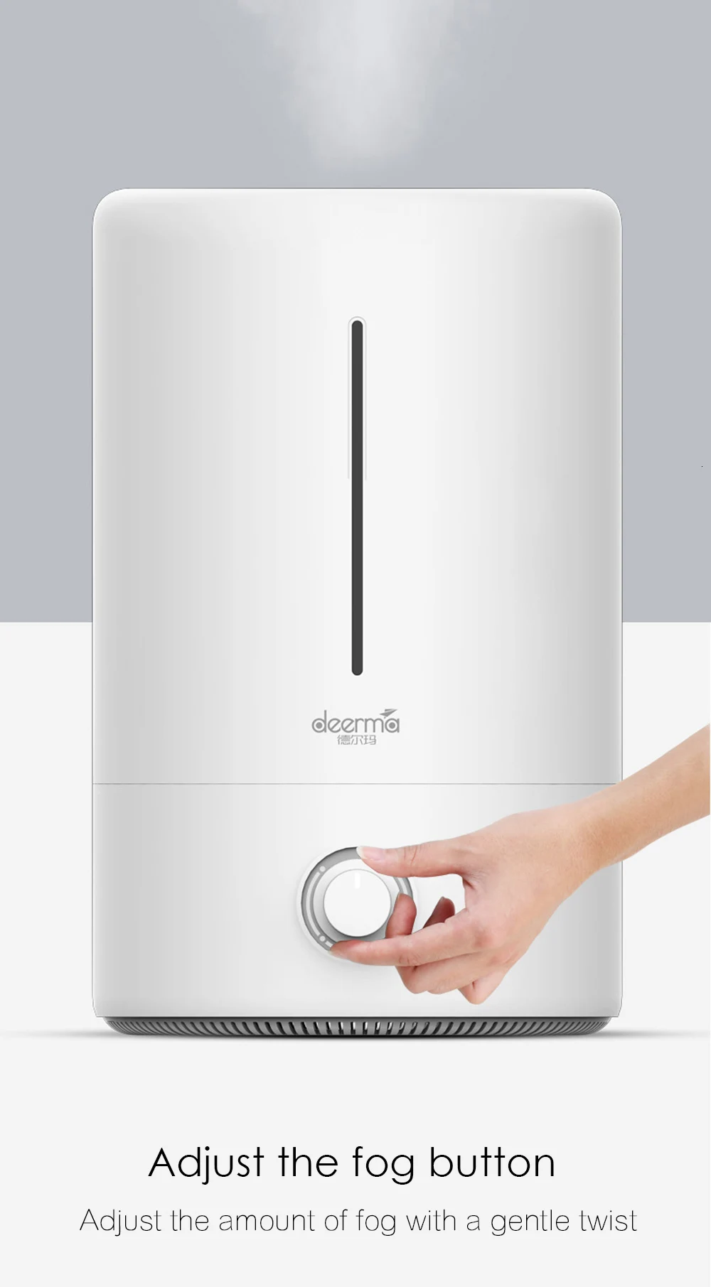 Увлажнитель воздуха xiaomi Mijia deerma 5L, 35 дБ, тихий, Очищающий воздух для помещений с кондиционированием воздуха, офисный, бытовой