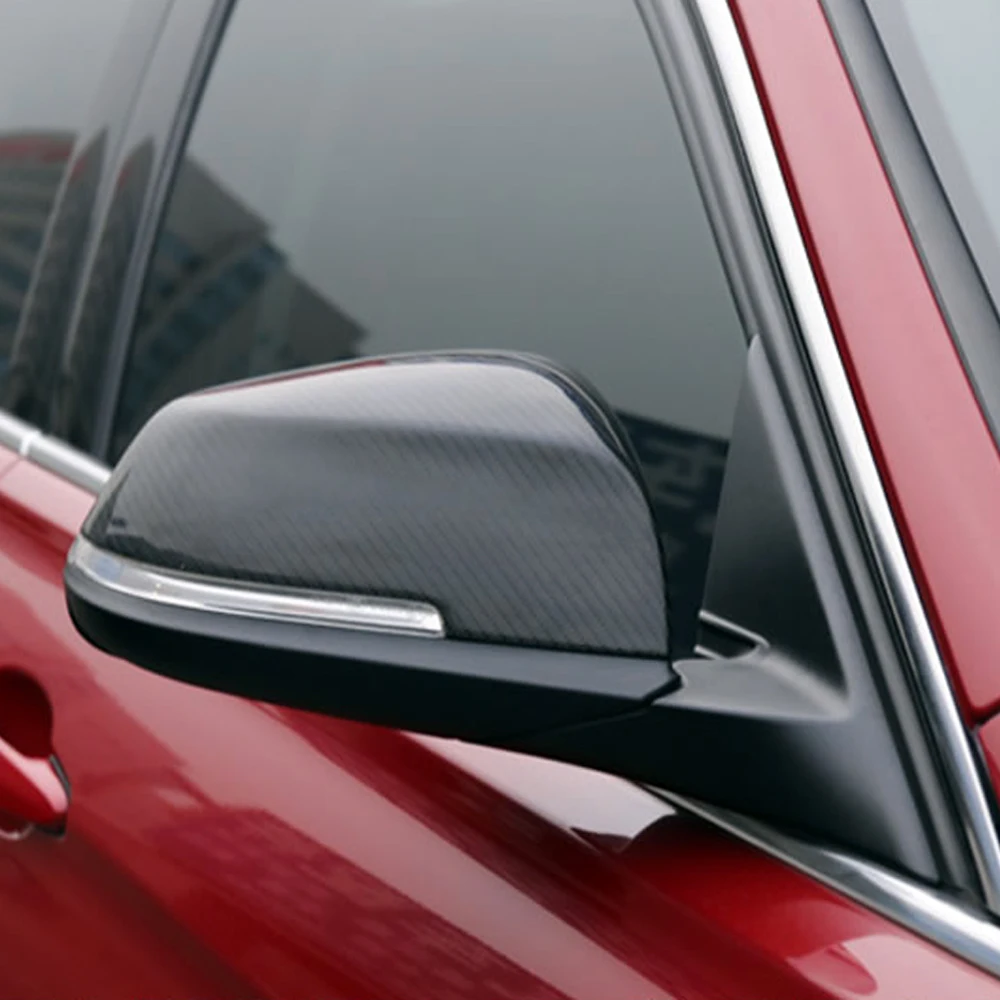 

X1 E84 Carbon Fiber Replace Car Outside Wing Mirror Cover Cap Trim for BMW X1 E84 2009-2015