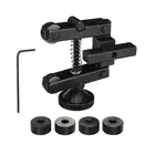 Держатель инструмента для накатки DANIU, линейный токарный станок инструмент для накатки, регулируемый хвостовик с колесами, токарные инструменты