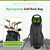Lightweight Golf Bag Big Capacity Gun Stand Pack With Shoulder Strap 4