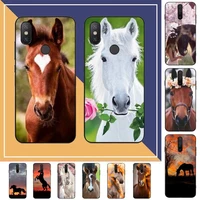 horse animal printed phone case for redmi note 8 7 9 4 6 pro max t x 5a 3 10 lite pro