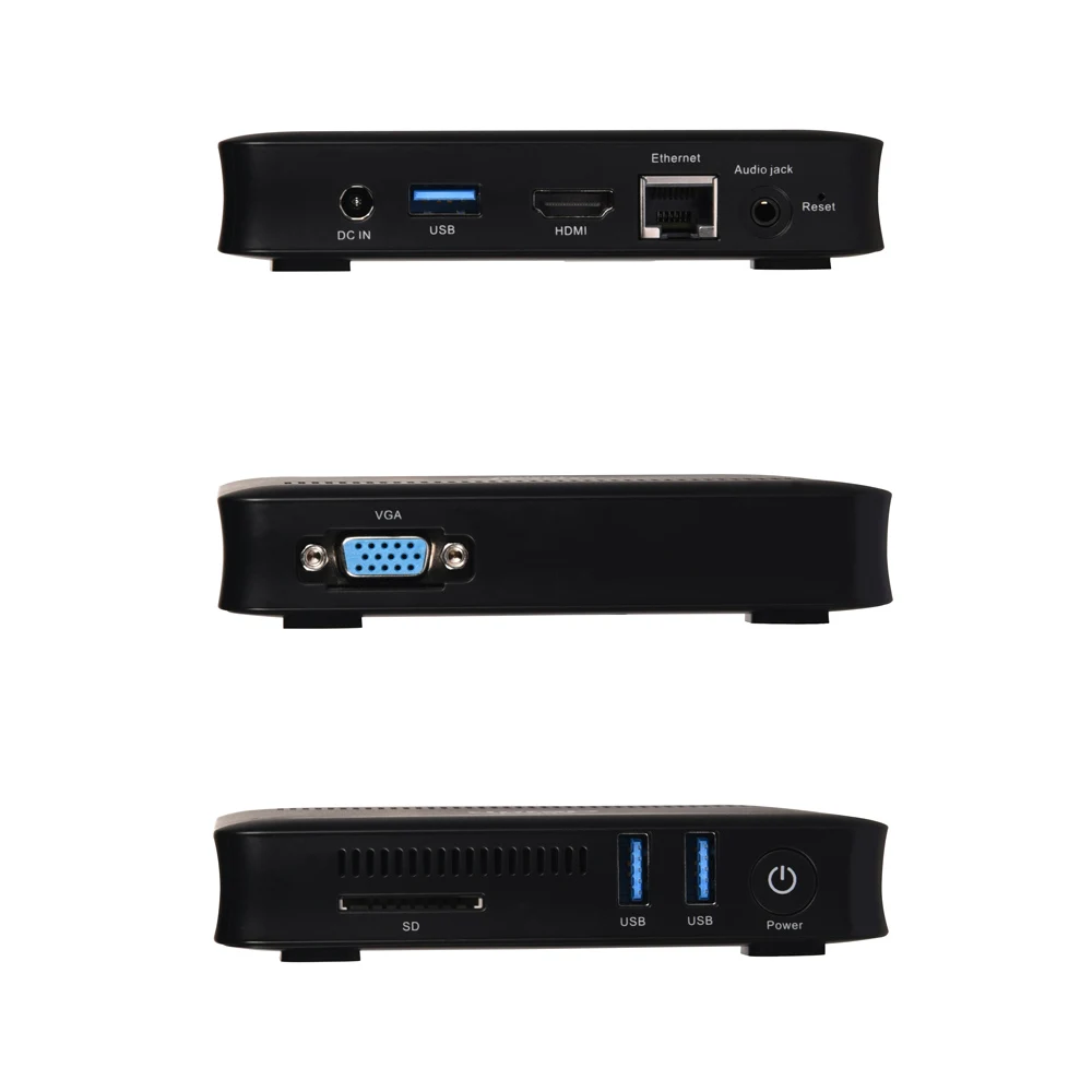 ТВ-приставка RKM MK37 Win10/Linux Ubuntu18.04 Apollo Lake N3450 4 Гб ОЗУ 64 ПЗУ eMMC двухдиапазонный WIFI 802.11ac