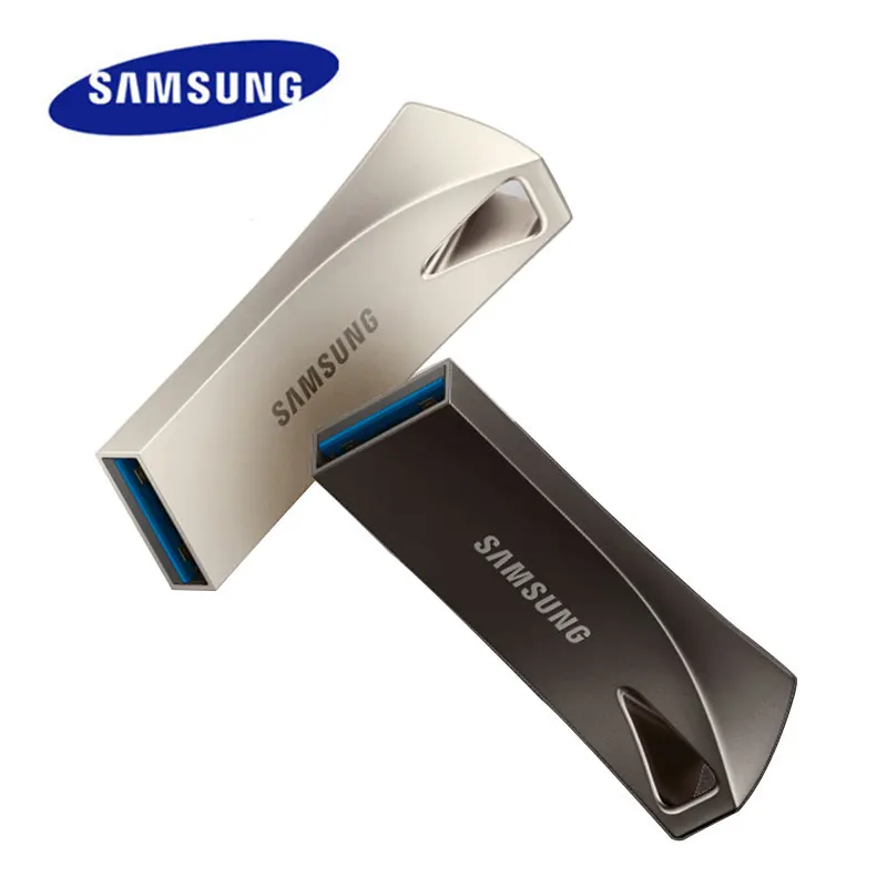 

SAMSUNG BAR Plus USB 3.1 Flash Drive 32GB 64GB 128GB 256GB Metal Mini Pen Drive Pendrive Memory Stick Storage Device U Disk