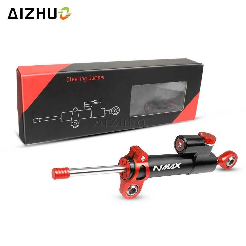 

Universal Aluminum Motorcycle Damper Steering Stabilize Safety Control For YAMAHA NMAX155 NMAX155 NMAX125 NMAX 150 N-MAX 125 155