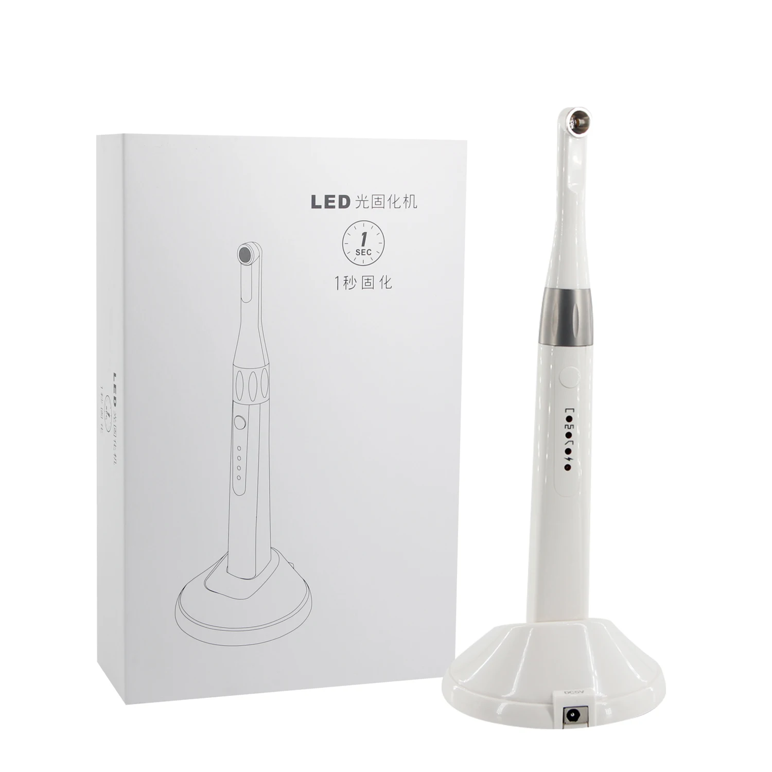 

Беспроводная светодиодсветодиодный Стоматологическая светоотверждающая полимерсветильник лампа DTM 1Sec