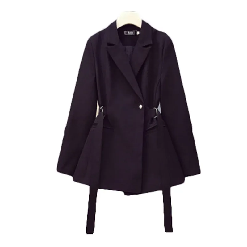 

2022 New Spring Autumn Blazers Women's Clothing Waist Slim Fashion Long Sleeve Suit Jacket 217B