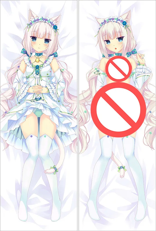 S11 Аниме Nekopara Chocolat Dakimakura Чехол персонажи ванильный чехол Neko Para кошки рай кокосовые объятия чехол для подушки - Цвет: S11