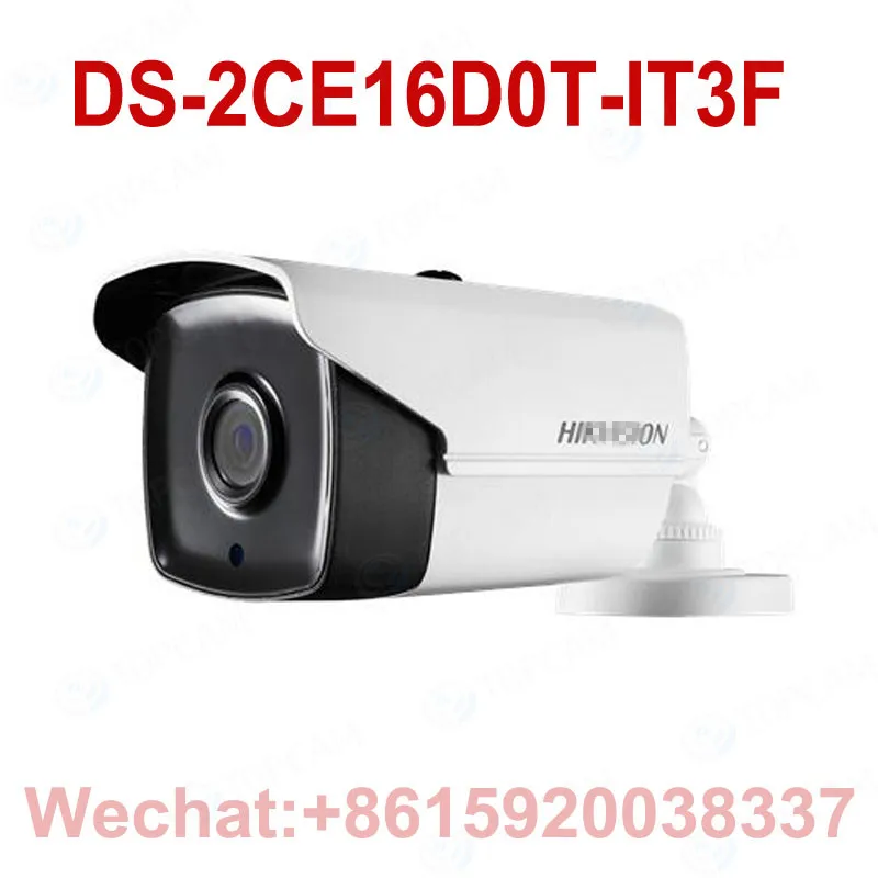 Оригинальный английская Международная DS-2CE16D0T-IT3F Turbo HD 1080P ИК Пуля Камера