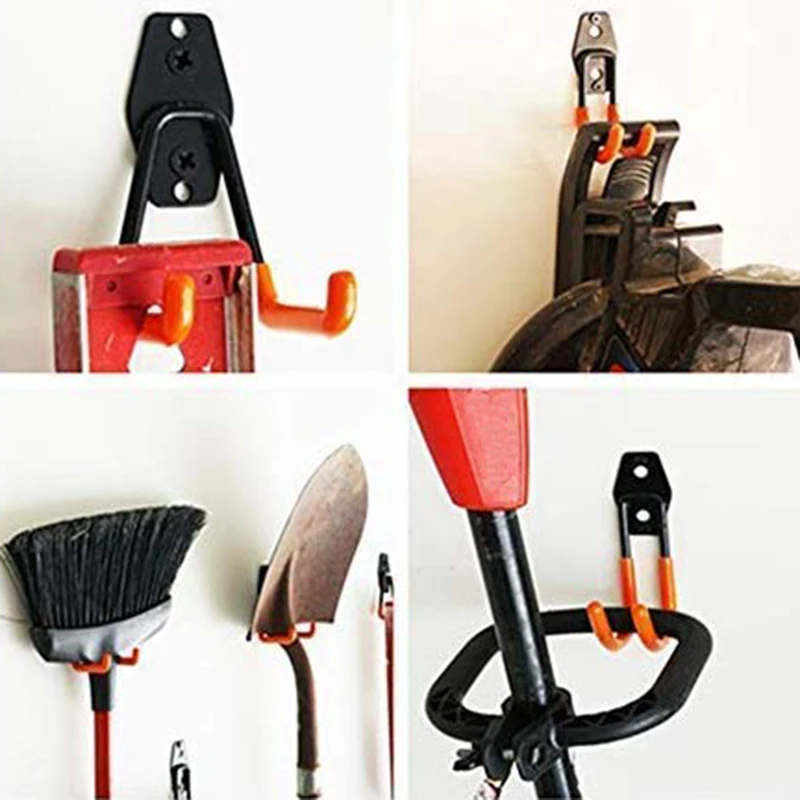 Storage Utility Double Hooks Heavy Duty for Organizing Power Tools Small U (Pack of 6 2 x 2.8 4.2 Inches) | Дом и сад