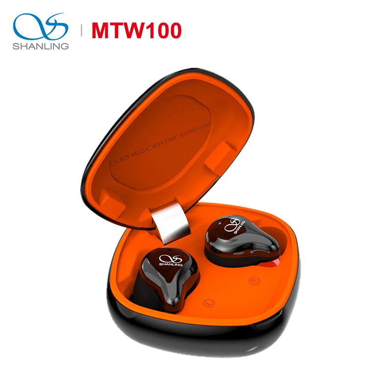 SHANLING MTW100 TWS Bluetooth 5,0 наушники-вкладыши с Knowles BA/Graphene Динамический драйвер AAC/SBC IPX7 водонепроницаемый