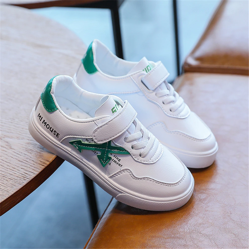 

New Autumn Children Shoes Genuine Leather Big Bow-knot Toddler Girls Sneakers Breathable Fashion Casual Kids Shoes Size 26-36