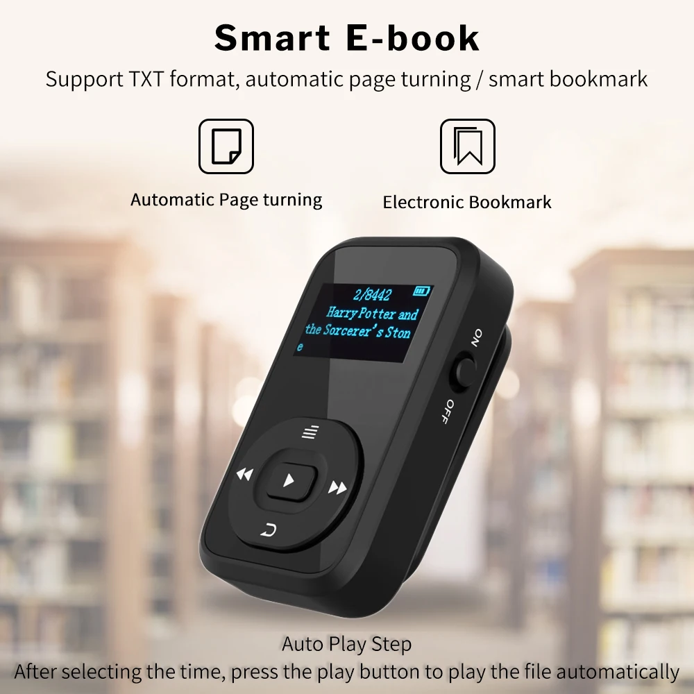 Deelife Спортивный MP3 плеер Bluetooth с зажимом, FM радио, повязка на руку, портативный мини MP 3, музыкальный плеер для бега, спортивный MP3-Player