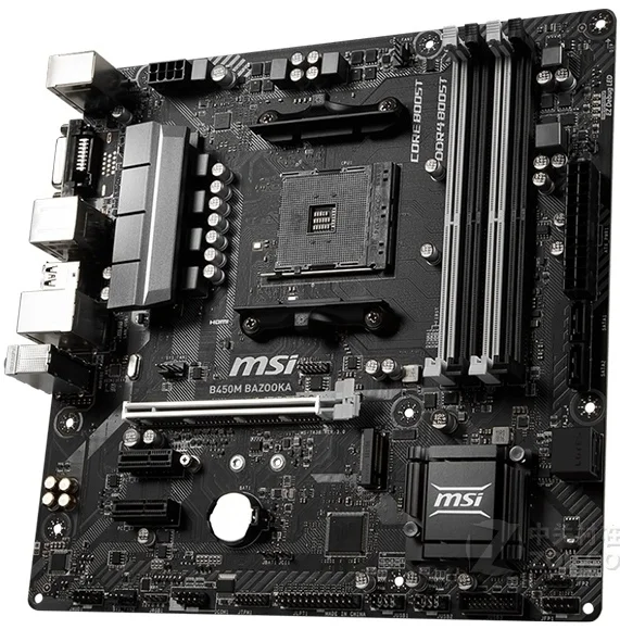 Kaufen MSI B450M BAZOOKA Buchse AM4 Unterstützt DDR4 Speicher Bis Zu 3466 +(OC) MHz TURBO M.2 SATAIII PCI-E Gen3 Desktop Mother