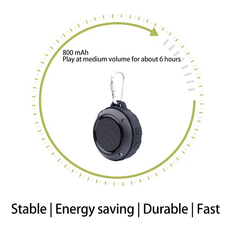 Открытый водонепроницаемый Bluetooth динамик беспроводной портативный мини душ