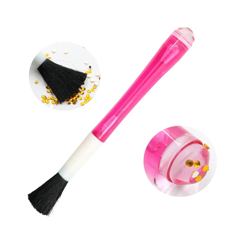 Двойная адсорбционная декоративная раскрашивающая ручка для очистки ногтей