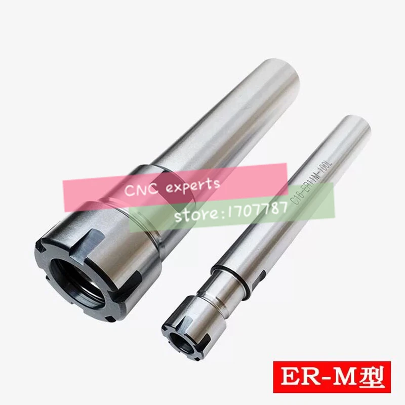 

Collet Chuck Holder C8 C10 C12 C16 C20 C25 for ER8 ER11 ER16 ER20 Collet 100mm 150mm 200mm Extension Straight Shank ER M Nut