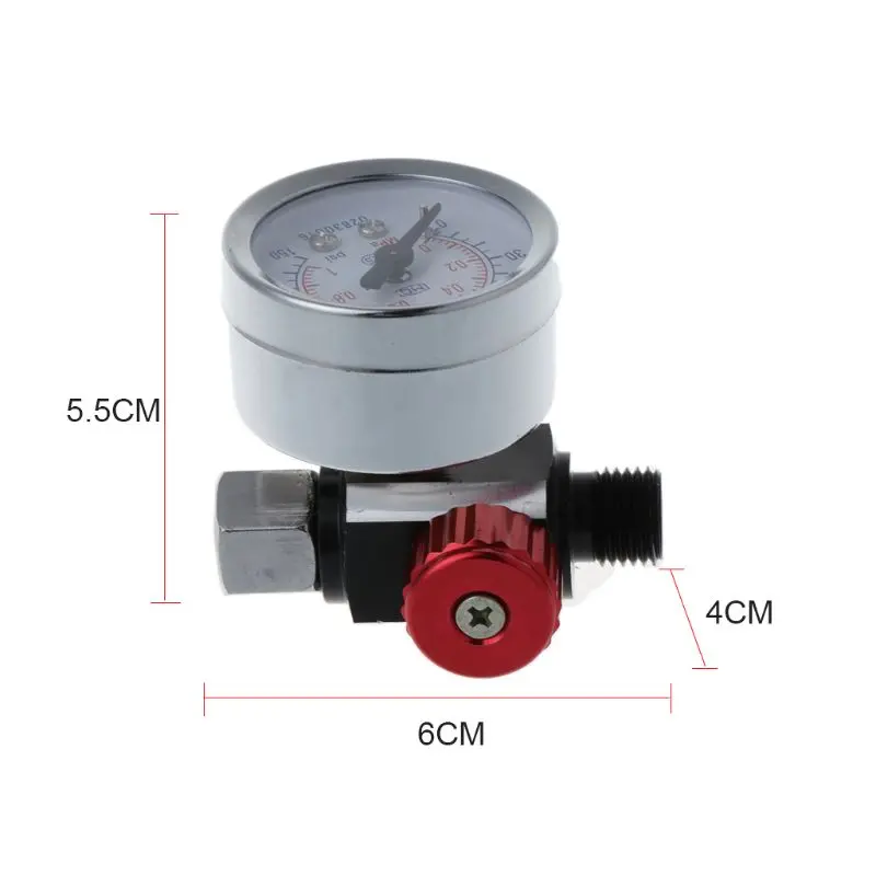 

Paint Spray Gun Air Pressure Regulator Controller Compatible Gauge Car Auto Repair Painting Tools Sprayer Accessories Pneumatic