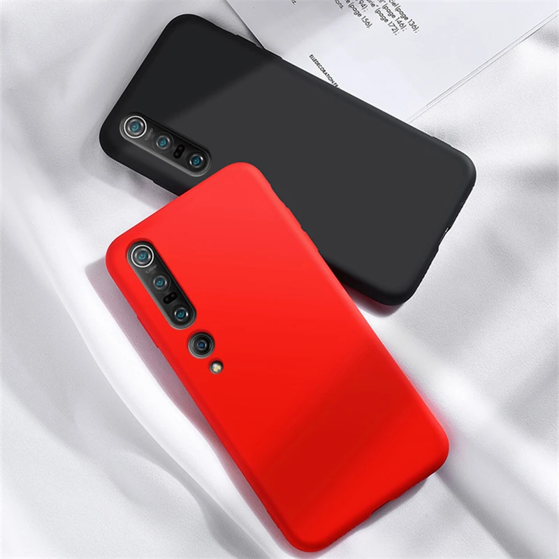 for xiaomi mi 10 pro case soft silicone back case for xiaomi mi 10 pro mi 10t pro lite cover for xiaomi 10 pro case redmi note 9 free global shipping