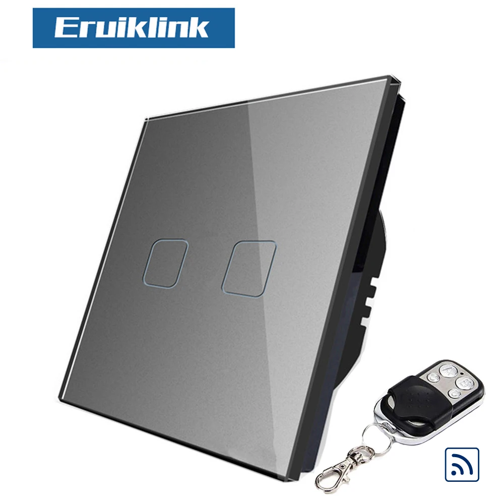 Настенный сенсорный светильник ель Eruiklink европейского стандарта 8 шт. 2 клавиши