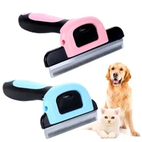 pets dogs comb accessories dog supplies hair pet animals remover accessory short brush chiens for metal bathroom flea untangling