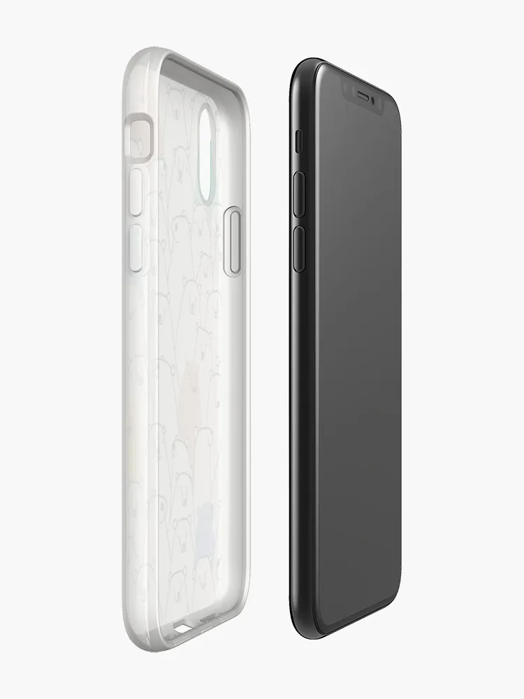 Чехол с изображением медведей для iphone 11 X XS Max XR милый кот Том 8 7 6 6S Plus Мягкий