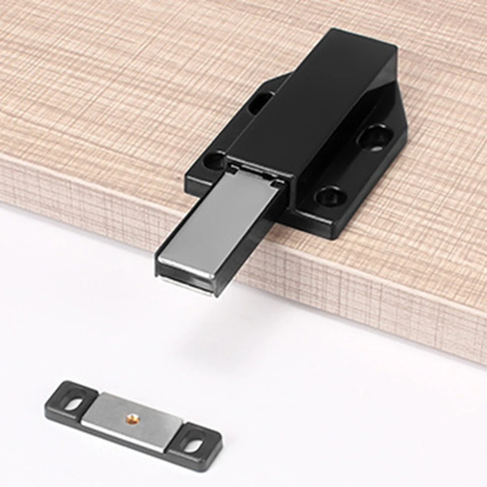 

10pcs Strong Magnetic Door Rebounding Drawer Latch Cabinet Catches Soft Close Closer for Furniture Hardware Door Stopper Cabinet