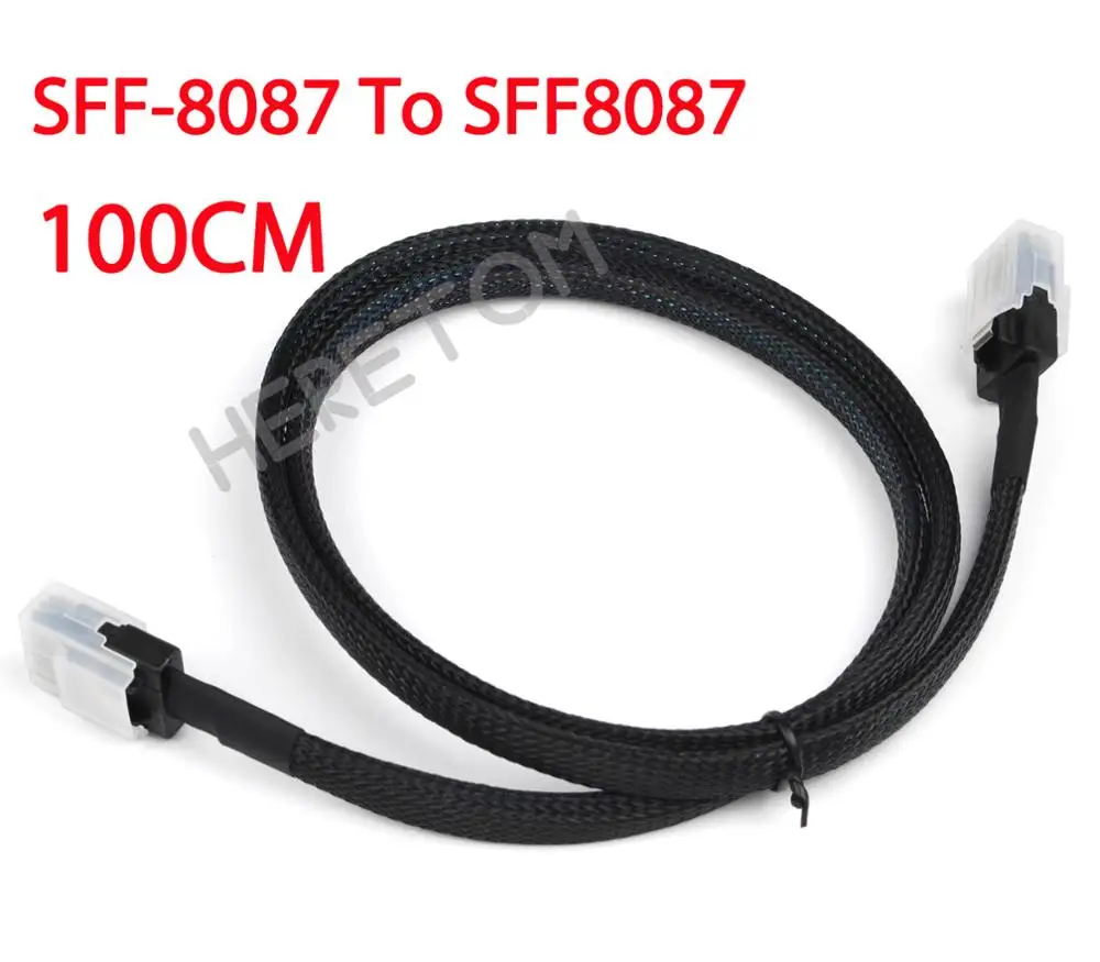 Новый кабель SATA Mini SAS Mini-SAS 36 P до 36 Pin SFF-8087 к SFF8087 HD кабель для передачи данных 1 м/100 см