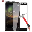 2 шт Защитное стекло для Nokia 6,1 2018 протектор экрана закаленное стекло для Nokia 66. 1 2018 TA-1068 TA-1050 TA-1043 TA-9 H