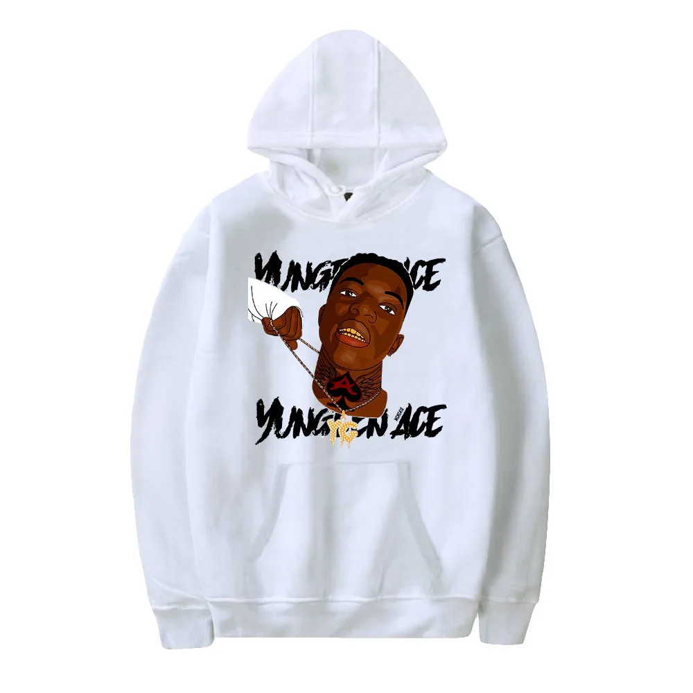 

Новое поступление 2021, толстовка Yungeen Ace для мужчин и женщин, популярная модная Толстовка в стиле Харадзюку на осень и зиму, свитшот, Свободный...