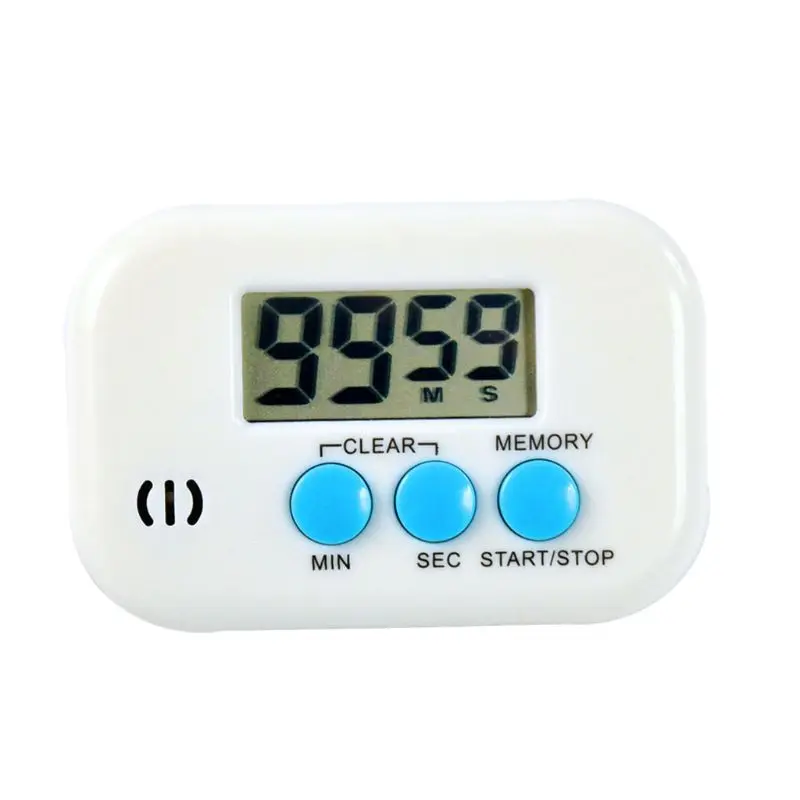 

Electronic Digital Kitchen Timer Alarm Clock Countdown Food Cooking Kitchen Gadgets Large LCD Screen Display
