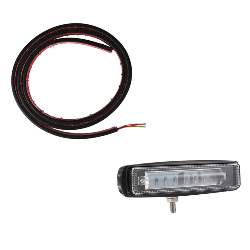 Универсальный светодиодный ленточный стоп-сигнал задний светильник для Chevrolet Dodge