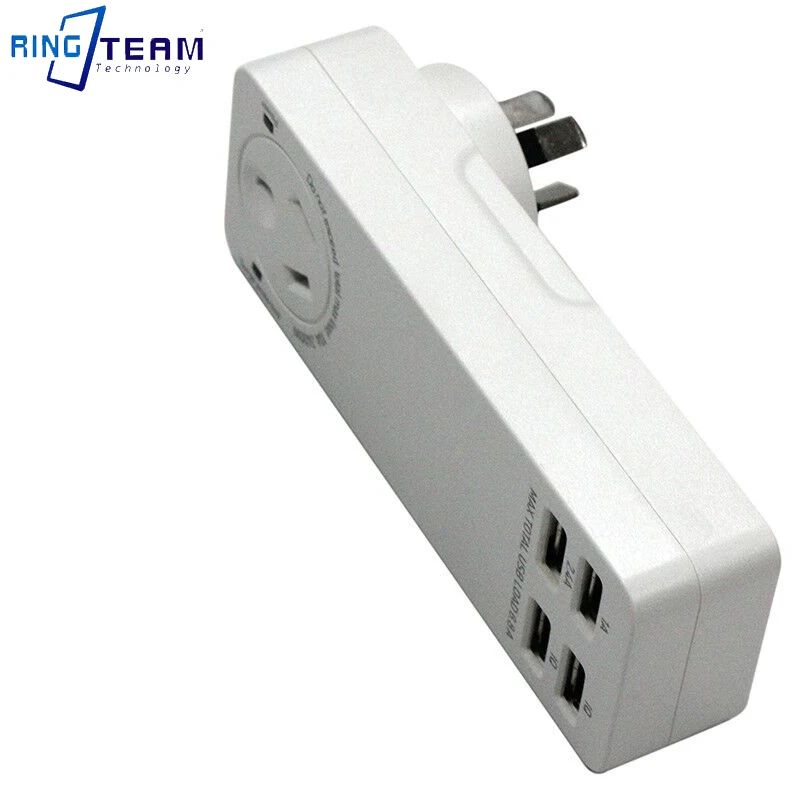 

Многофункциональная плата питания с 4 USB-портами для мобильных телефонов, камер, планшетов и других мобильных устройств, 5 В, 6,8 А