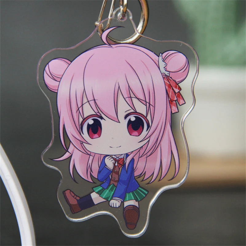 1 шт. аниме счастливая сахарная жизнь подвеска брелок косплей реквизит рюкзак