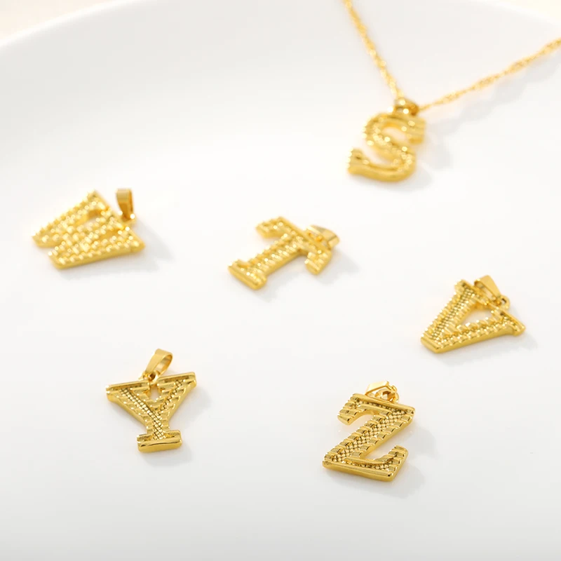 Браслеты на ногу инициальные для женщин анклеты из нержавеющей стали с буквами