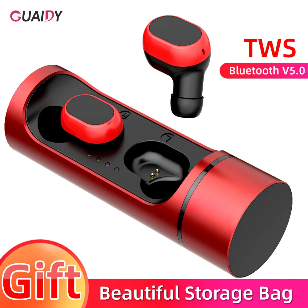 TWS V5.0 Bluetooth беспроводные наушники спортивные гарнитура зарядный чехол для Huawei Mate 8