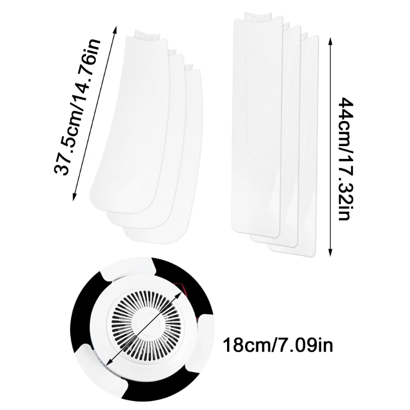 

Silent 12V Ceiling Fan 36/41 Hanging Camping Tent Fan for Home Outdoor Office