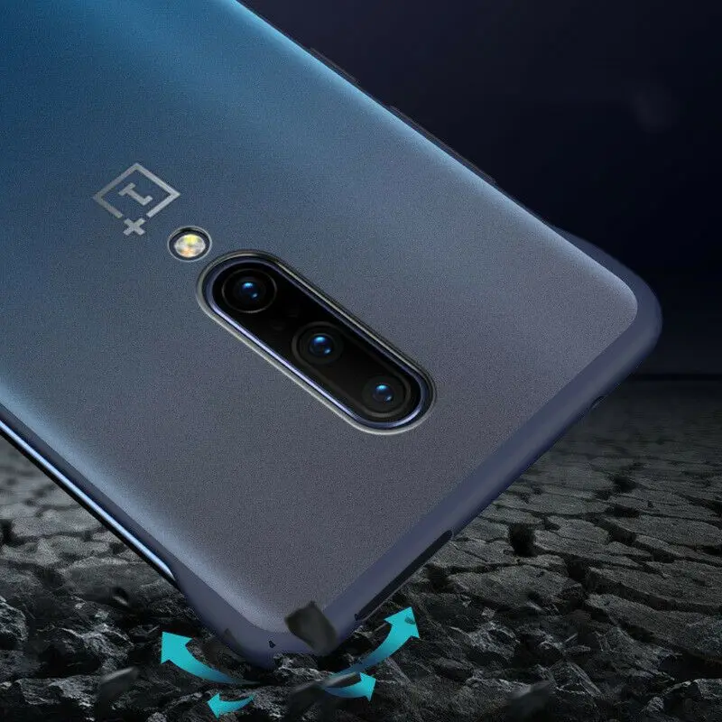 Бескаркасный чехол для Oneplus 7 Pro чехол Ультратонкий матовый PC ударопрочный чехол для One plus 7 Oneplus 7Pro чехол