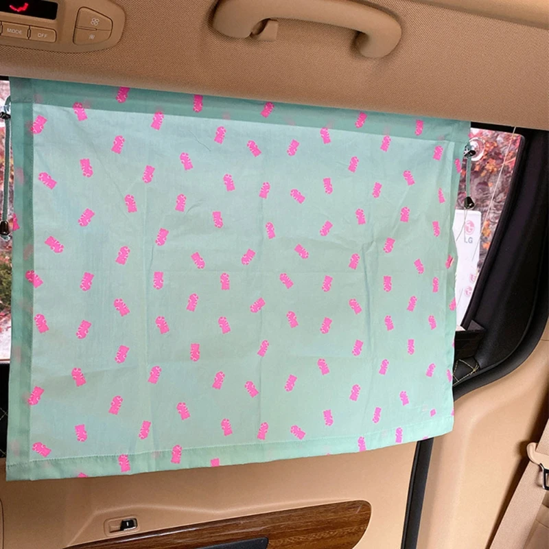 

Car Sun Shade Curtain Magnetic Suction Cup Auto Interior Window Sunshade Visor
