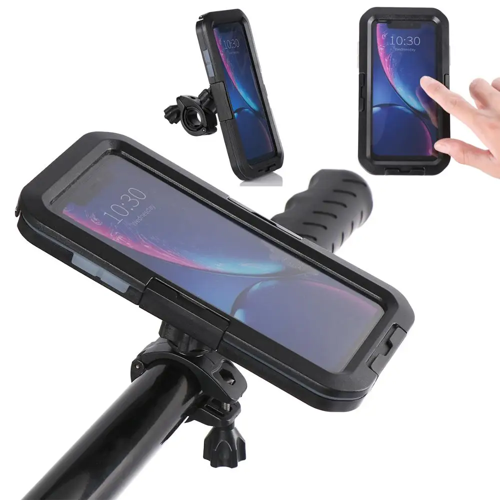 Водонепроницаемый мотоциклетный держатель для телефона iPhone11 велосипед GPS