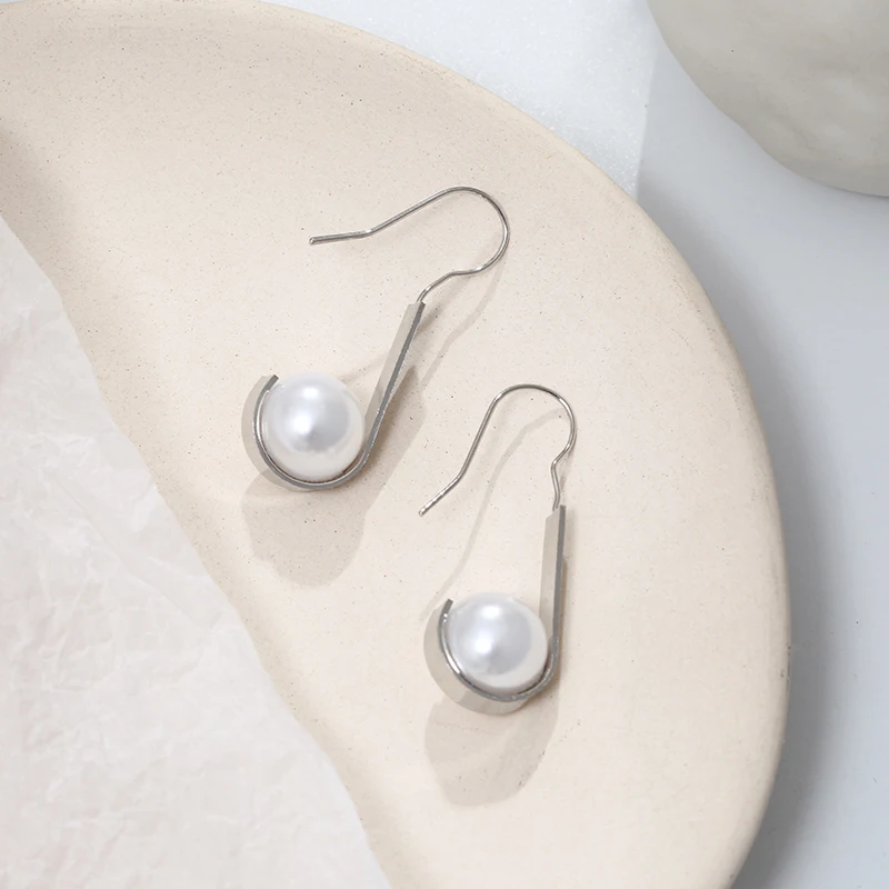 НОВЫЕ геометрические u образные висячие серьги с крючком для женщин модные