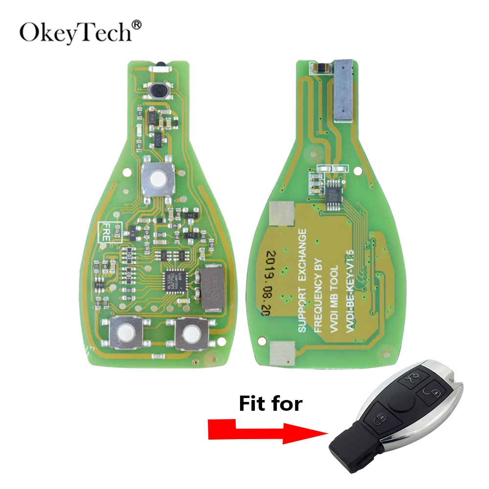 Ключ ключ OkeyTech XHORSE VVDI BE Key Pro для Benz V1.5 PCB удаленный улучшенная версия корпус смарт