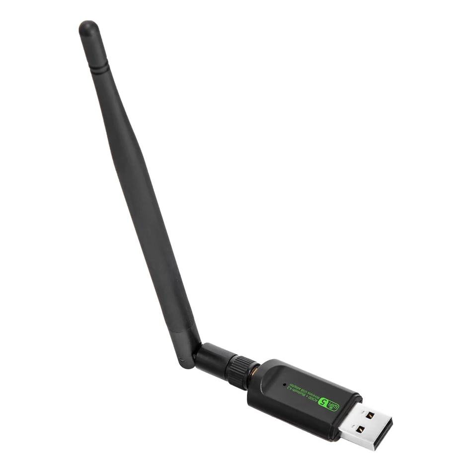 600M 5G Wireless USB WiFi Bluetooth Adapter 2 in 1 Receiver 4.2 Network Card Transmitter For PC | Компьютеры и офис