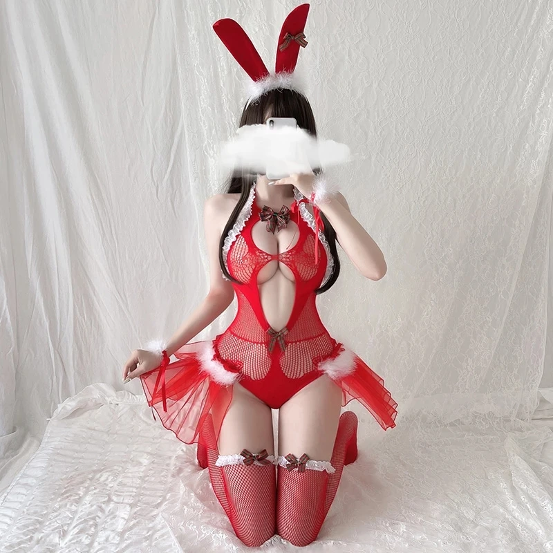 

Весенне-летнее рождественское женское белье, сексуальный косплей, кавайное нижнее белье, порно, сексуальный взрослый Банни, боди для девоче...