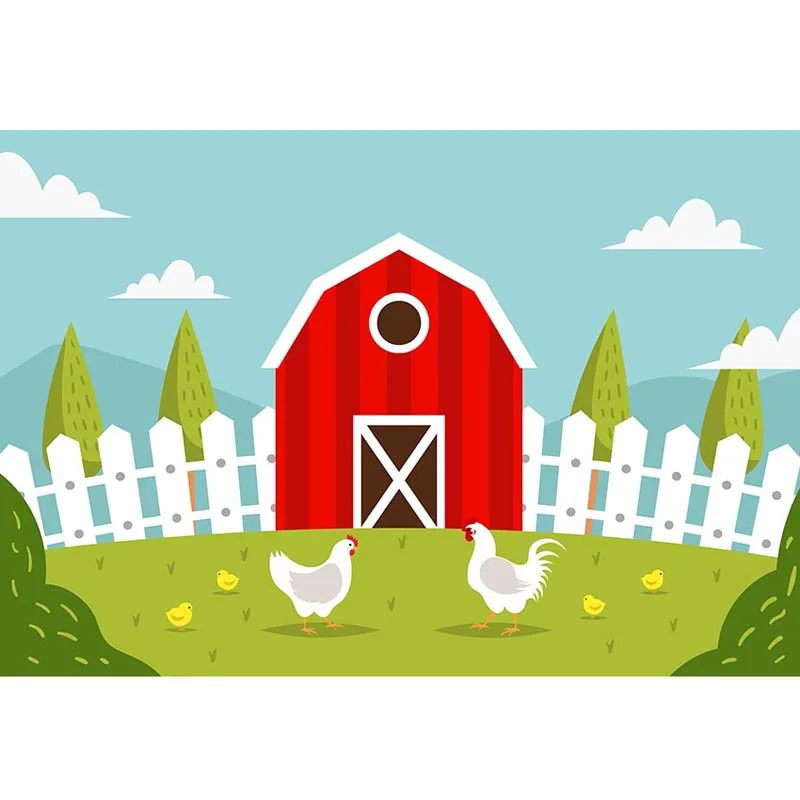 Виниловый фон для фотосъемки с изображением мультипликационного Бартона