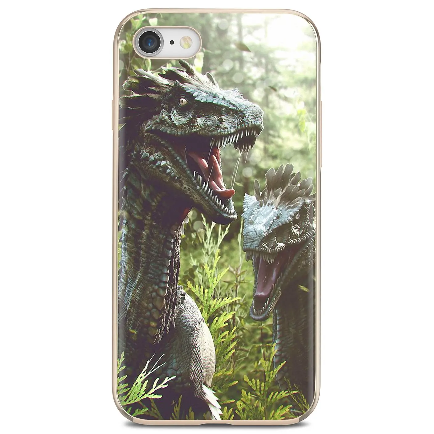Чехол для iPhone 11 Pro 4 4S 5 5S SE 5C 6 6S 7 8X10 XR XS Plus Max iPod Touch мягкий чехол с динозавром парка